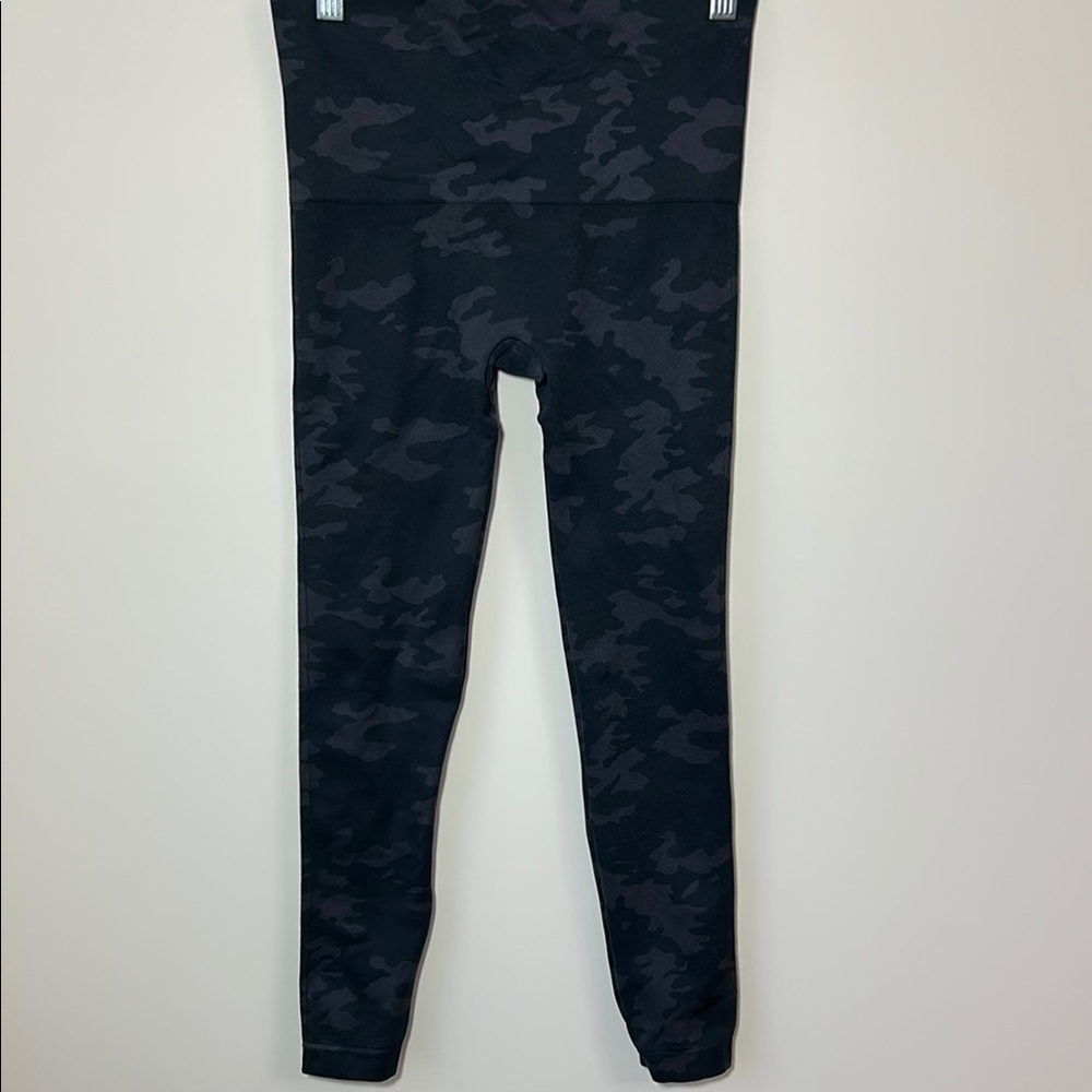 Spanx Black Camo Leggings